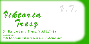 viktoria tresz business card